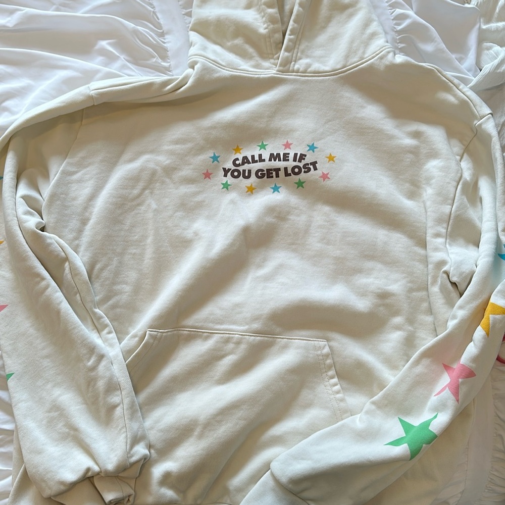 GOLF- Call me if you get lost tour hoodie ivory